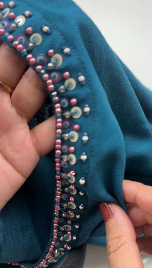 2 Piece - Stitched Embroidered Dhanak Suit