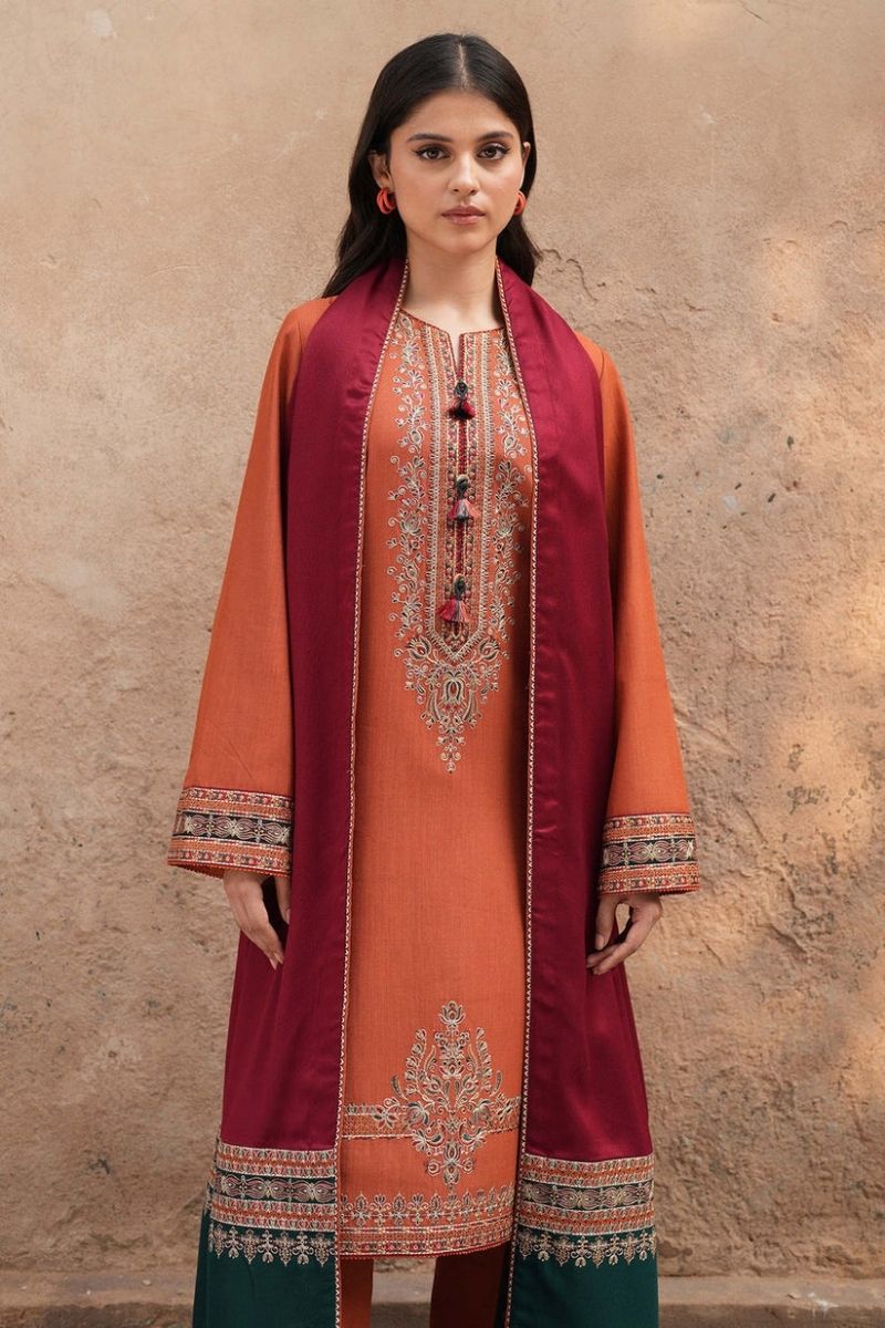 Coco By ZaraSHahjhan Embroidered 3pc UNSTITCHED